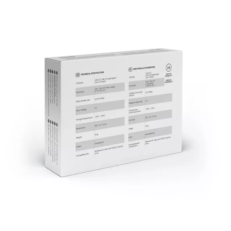 Obudowa HDD/SSD Savio AK-66