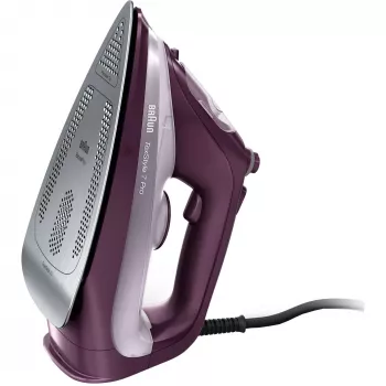 Żelazko Braun TexStyle 7 Pro SI 7181 VI Żelazko parowe i suche Stopa EloxalPlus Fioletowe
