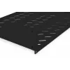 Digitus | Półka stała 2U do szaf rack | DN-19 TRAY-2-SW | Czarna | Idealna do przechowywania komponentów nieprzystosowanych do standardu 483 mm (19 inch). Smukła konstrukcja zajmująca miejsce 2 jednostek wysokości. Łatwy i szybki montaż oraz demontaż. Wymiary