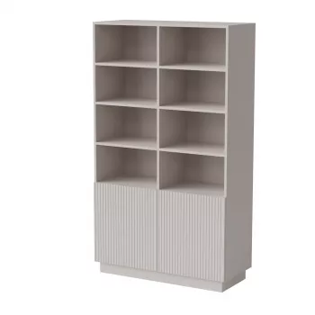 Szafka Cama Meble LIVERTI regał na książki 100×420×1705 mm kaszmir
