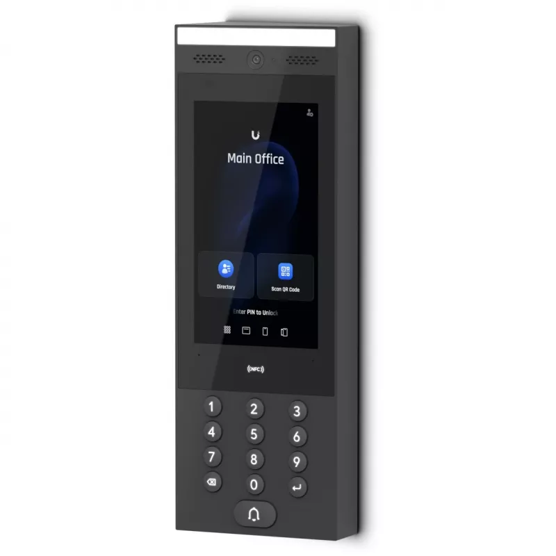 Uchwyt Ubiquiti UACC-Intercom-WM czarny szer. 122,5 mm wys. 324,8 mm