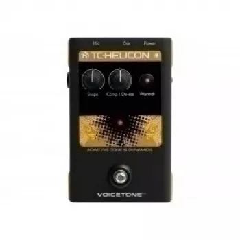 Dynamizer wokalowy TC-Helicon VoiceTone T1 — przetwarzanie głosu w czasie rzeczywistym do zastosowań na żywo i studyjnych