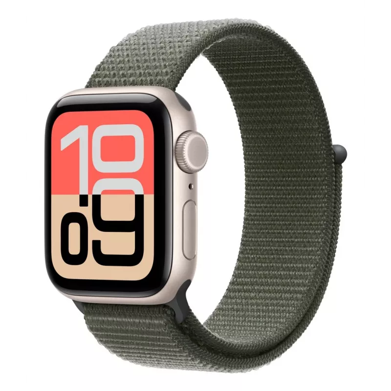 Opaska Apple MFF74ZM/A zielony nylon kompatybilna ze smartwatchem