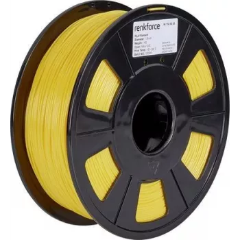 Materiał do druku 3D Renkforce RF-4511202 Polylactic Acid (PLA) żółty 1 kg (RF-4511202)