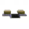 DeLOCK 9-pin 2.54 mm 2 x USB 2.0 1 x 9-pin 2.54 mm Czarny Niebieski Srebrny