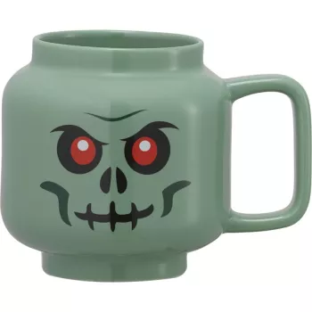 Ceramiczny kubek LEGO Zielony Szkielet, Duży