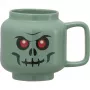 Ceramiczny kubek LEGO Zielony Szkielet, Duży