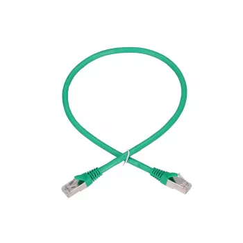 Kabel sieciowy Extralink LAN Patchcord Kat.6 FTP RJ-45 Cat6 0.5m zielony