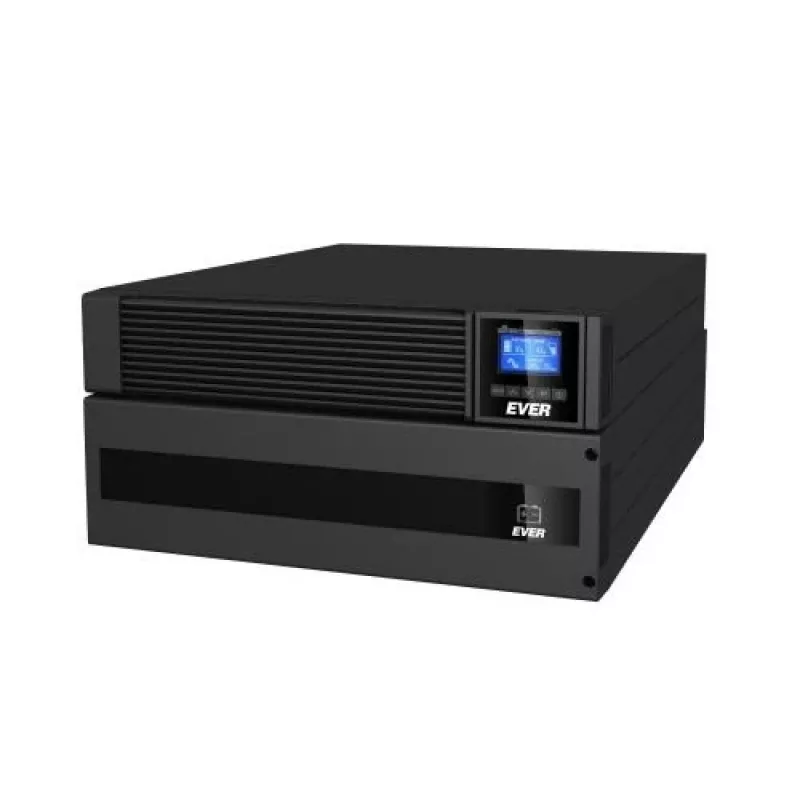 UPS EVER POWERLINE RT Plus 6 kVA T/PWPLRT-116K00/00 — Online UPS podwójnej konwersji rack/wieża 6kVA