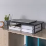 Stojak na laptopa MACLEAN MC-933 regulowana wysokość, aluminium, wolnostojący, na 13–32 cale, maks. obciążenie 20 kg, czarny