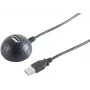 Kabel USB S/CONN 13-50017 1.5m USB 2.0 Czarny