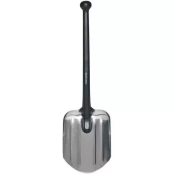 Fiskars 1001574 łopatka/szpatułka Łopatka ogrodowa Plastik, Stal Czarny, Stal nierdzewna