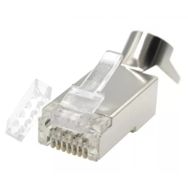 Złącza RJ45 GEMBIRD CAT7 8P8C pozłacane 15µ FTP/SFTP opakowanie 50 szt.