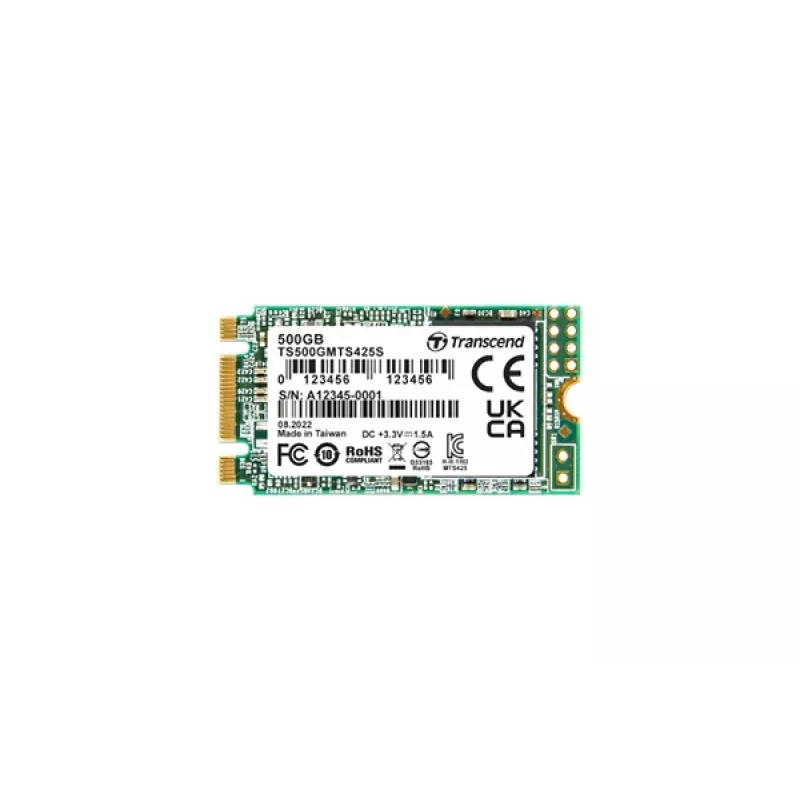 Dysk SSD Transcend 500 GB M.2 Serial ATA III TS500GMTS425S