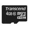 Karta pamięci flash Transcend MicroSDHC 4 GB Class 10 TS4GUSDC10