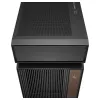 Obudowa komputera stacjonarnego DeepCool CL6600 Czarna — obsługuje zasilacze ATX/PS2/SFX/SFX-L, przednie wentylatory 140 mm, górne/tylne 120/140 mm, napędy 2,5/3,5 cala