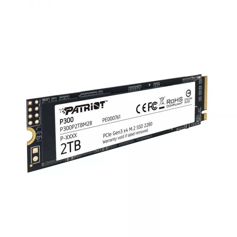 Dysk SSD Patriot Memory 2 TB M.2 PCI Express 3.0 NVMe P300