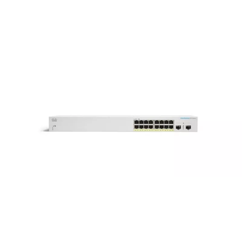 CISCO Business Switching CBS220 Smart 16-portowy Gigabit 2x1G SFP uplink