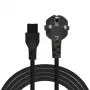 Kabel zasilający Savio Strom IEC 60320 C5 CEE 7/7 3 m czarny złącze C5 wtyczka typu C