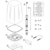 Antena dookólna Teltonika PR1IC970 0,617–4,3 GHz Wi-Fi