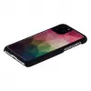 Etui ochronne na smartfona iKins do iPhone 11 Pro z motywem kwiatów wodnych, czarne