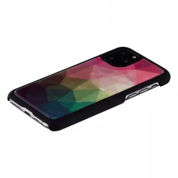 Etui ochronne na smartfona iKins do iPhone 11 Pro z motywem kwiatów wodnych, czarne