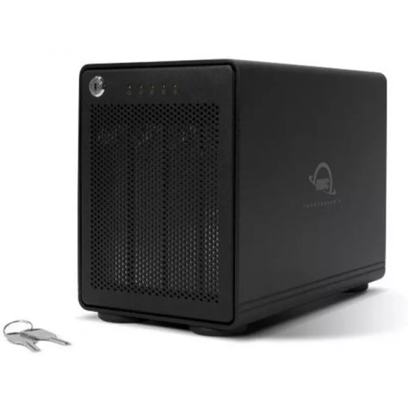 ThunderBay 4 (schwarz, 4-Bay Thunderbolt 3 External Drive Enclosure)