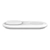 Belkin WIZ021VFWH - 2-w-1 bezprzewodowa podkładka ładująca z technologią Qi2 15 W, biała