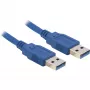 Kabel USB 3.0 DeLOCK 82430 1,5 m męski/męski niebieski