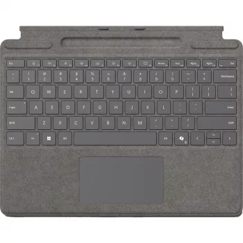 Klawiatura Microsoft Surface Pro QWERTZ niemiecka z miejscem na pióro Platinum