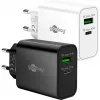 Goobay USB-C PD GaN Dual Fast Charger 30 W czarny (75335)