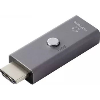 Renkforce HDMI 8K 60Hz EDID Emulator Aluminiowa obudowa Złocone wtyki DisplayPort (RF-6903182)