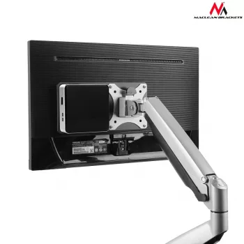 Maclean MC-721NUC Mac Mini CPU PC VESA Computer Bracket with Head Mounting