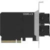 Karta adaptera PCIe icybox MB312M4P-B — 2× M.2 NVMe na PCIe 4.0 x8 (bifurkacja)