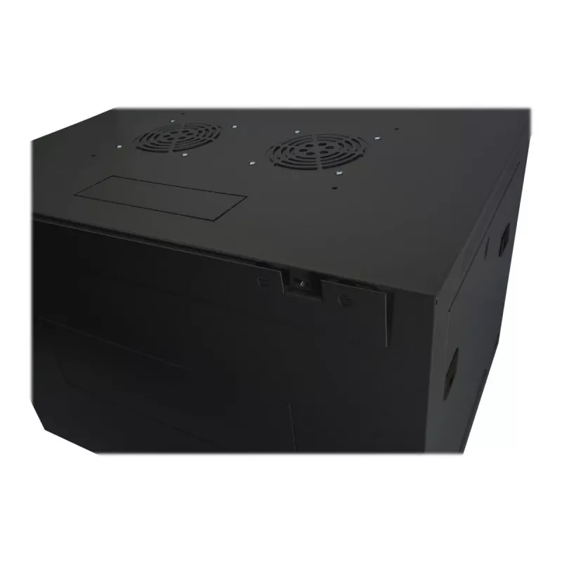 DIGITUS Dynamic Basic DN-19 16-U-EC-SW - Szafa - Szafa sieciowa - przeznaczona do montażu na ścianie - RAL 9005 - 16U - 48,3 cm (19 inch)
