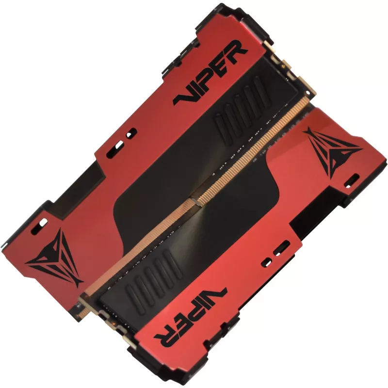 DIMM 32 GB DDR4-3200 (2x 16 GB) Dual-Kit, Arbeitsspeicher rot/schwarz, PVE2432G320C8K, Viper Elite II, INTEL XMP