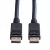 Kabel połączeniowy Value DisplayPort, wtyk DisplayPort, wtyk DisplayPort 1,50 m czarny 11.99.5767, ekranowany