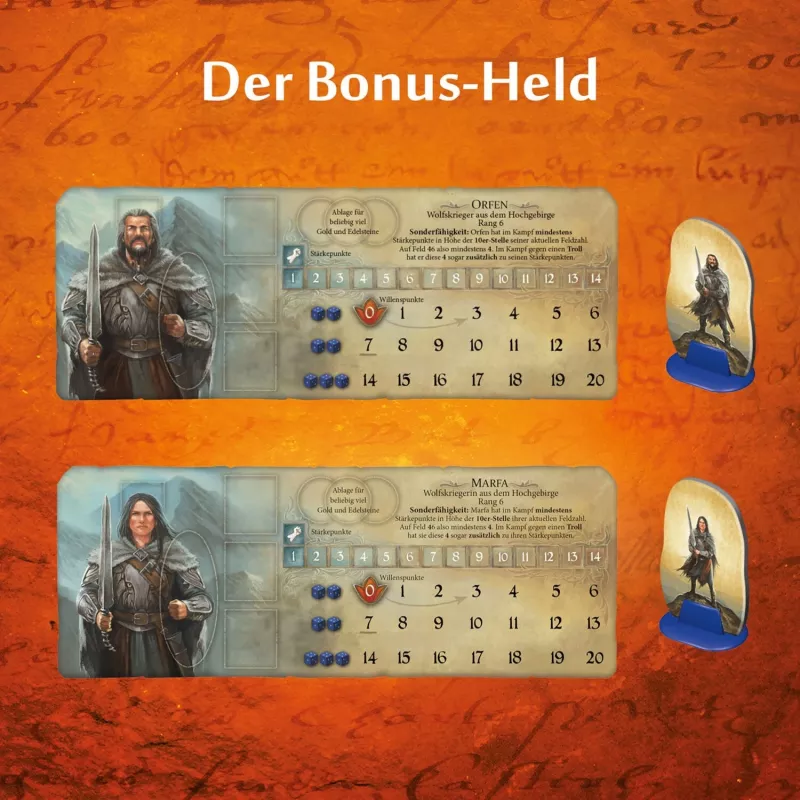 Die Legenden of Andor - Die Bonus-Box, rozszerzenie gry planszowej