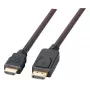 Kabel EFB-Elektronik DisplayPort/HDMI Full HD, A-A St-St, 2 m, czarny Producent: EFB Elektronik (K5561SW.2V2)