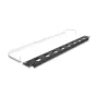 DeLOCK 67059 19-calowy panel krosowy D-Type z odciążeniem, 8-portowy, 1U, czarny