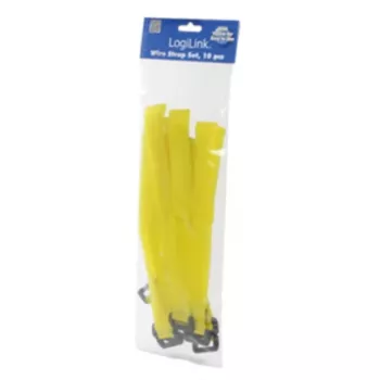 LogiLink - Kabelbinder - 30 cm - Gelb (Packung mit 10)
