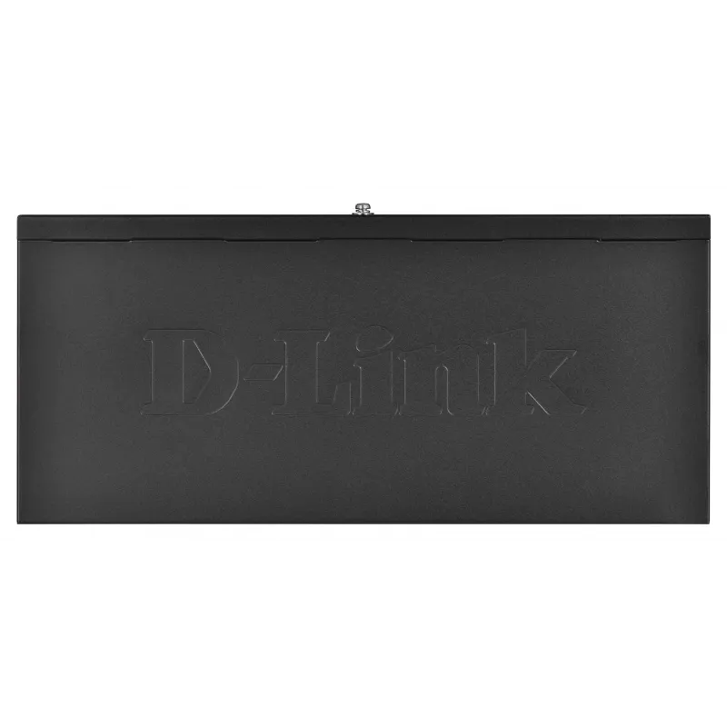 D-Link DGS-1210-08P/E Zarządzany przełącznik L2 Gigabit Ethernet (10/100/1000) Power over Ethernet (PoE) Czarny
