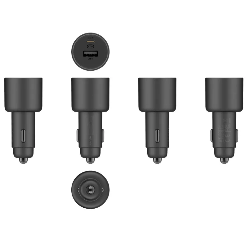 Ładowarka samochodowa Xiaomi 43907 uniwersalna czarna do zapalniczki