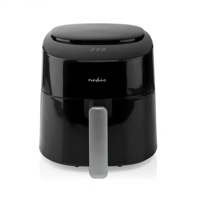 Frytkownica powietrzna Nedis KAAF160BK z pojedynczym koszykiem 4.2 L 1300 W Czarny