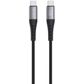 Kabel USB 4smarts 541454 1,5m USB-C czarny