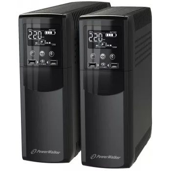 PowerWalker VI 800 CSW IEC zasilacz bezprzerwowy (UPS) Line-Interactive 0,8 kVA 480 W 8 gniazd AC