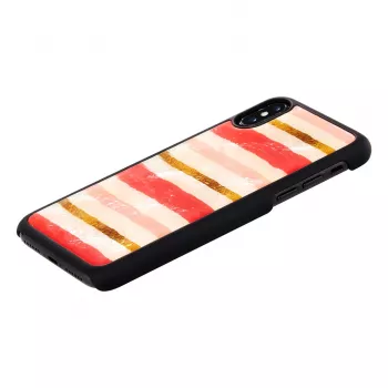 Etui na smartfona iKins do iPhone XS / iPhone XS Max Short Cake Czarny – osłona ochronna