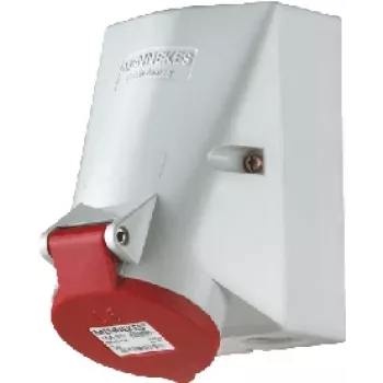 MENNEKES CEE-Wall Socket 5x32A 422 TwinCONTACT 6h 400V IP44 UT 180° 422 (422.)