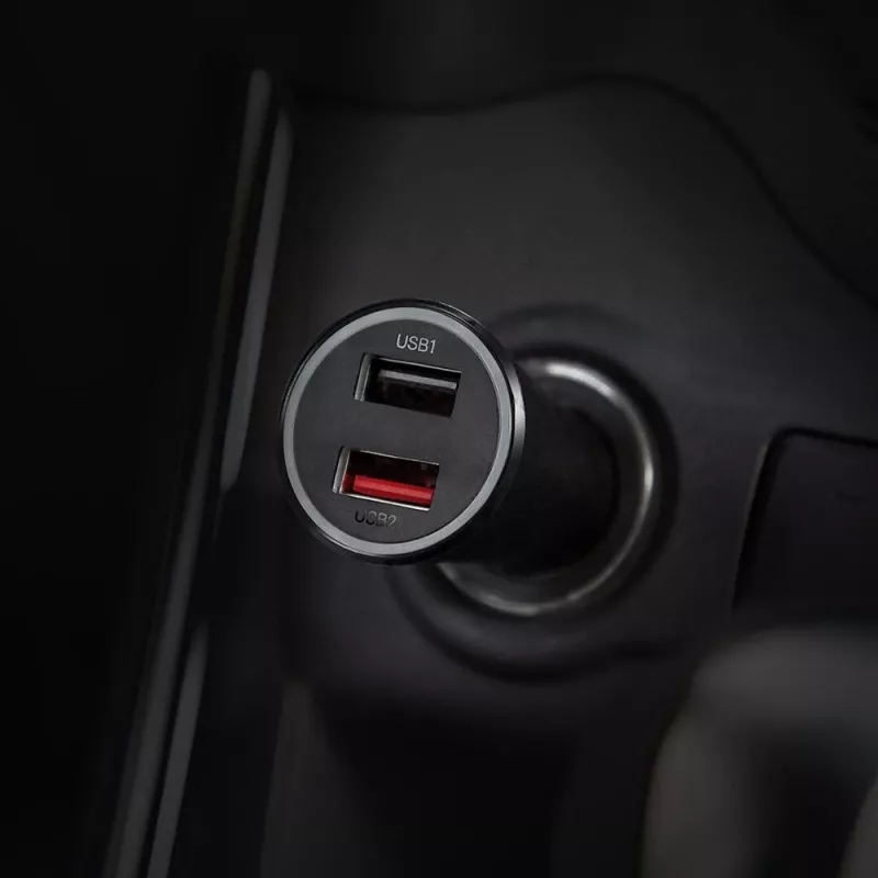 Ładowarka samochodowa Xiaomi 37 W Dual Port Czarna