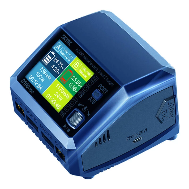 Ładowarka SKYRC D100neo 100W Dwukanałowa — SKYRC SK-100199-01